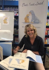 Signing books at the Children's Bookshop Beecroft.